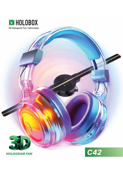 Holobox C42 3d Hologram Fan 42 Cm