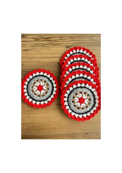 El Örgüsü Bardak Altlığı Handmade Bardak Altlığı Örgü Bardak Altlığı Diğer