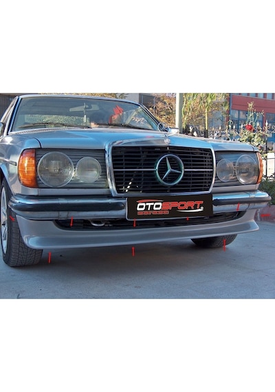 Mercedes W123 Ön Tampon Eki Fiberglass Boyasız