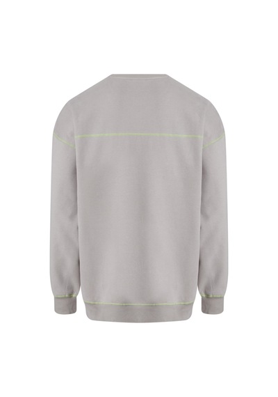 Calvin Klein L/s Sweatshırt Erkek Gri Sweatshirt