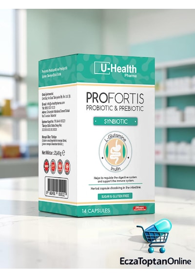 U-health Pharma Profortis Probiyotik Ve Prebiyotik Simbiyotik 14 Kapsül