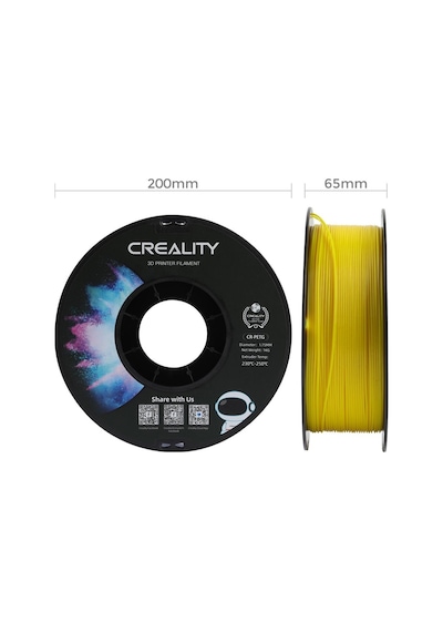 Creality Cr-petg Sarı Filament 1.75mm 1000gr