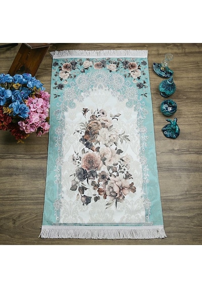Lüks Hürrem Seccade A.mavi 70 X 117 Cm Çok Renkli