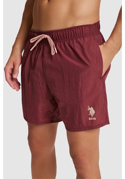 U.S. Polo Assn. Erkek Vişne Deniz Şortu 50322257 Vr223