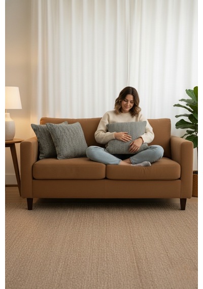 Chevron Bohem Dekoratif Punch Yastık Kırlent Kılıfı Antrasit 30 x 50