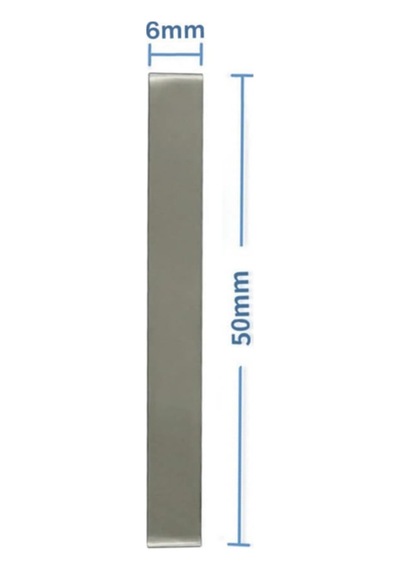 5 Adet Nikel Tel 6mm X 50 Mm Lehimlenebilir Pil Bağlantı Teli 18
