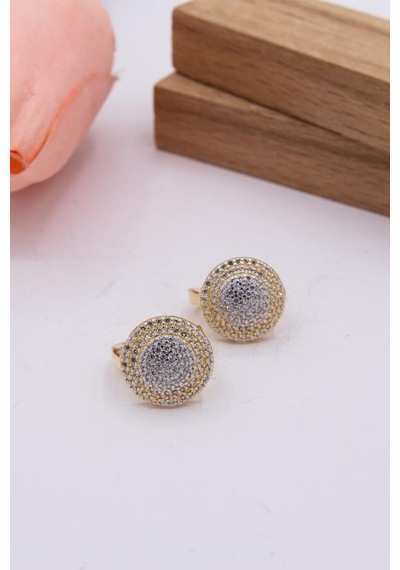 14 Ayar Altın Küpe J Klips Kadın Küpe Lkkp1103