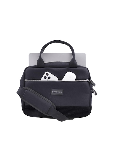 Bloominbag Deep Black 13-14 İnç Laptop / Macbook Çantası Siyah