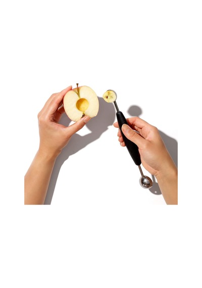 Oxo Good Grips Paslanmaz Çelik Kavun Kesicisi, Siyah/gümüş Diğer
