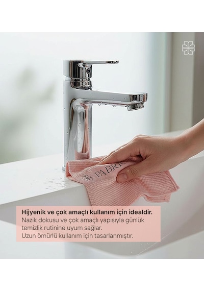 Pabricca Bambu Temizlik Bezi Yüksek Su Emiciliği, Antiyel, Waffle Dokulu Doğal Kurulama Bezi Çok Renkli