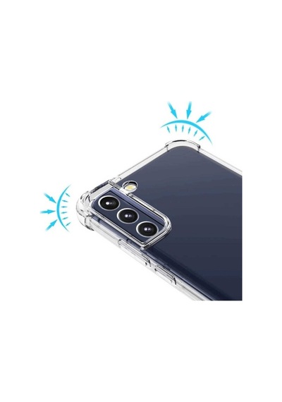 Galaxy S22 Plus Kılıf Zore Kamera Korumalı Nitro Anti Shock Silikon Renksiz