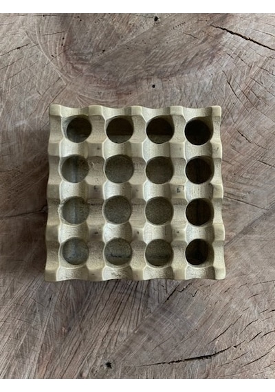 Antik Pirinç Sarı Küllük Puro Küllüğü Siğara Küllük 11 11cm