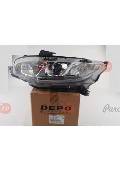 Honda Civic 2016- Sol Far Ledli [DEPO] Elegans-Prem. 33150TEDP10