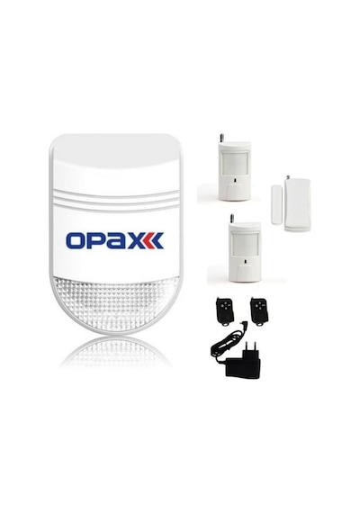 Opax Kablosuz Alarm 3'Lü Set