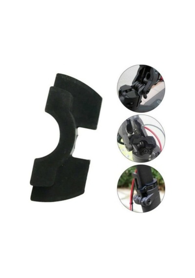 Elektrikli Scooter Gidon Titreşim Ve Boşluk Önleyici Siyah
