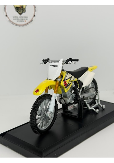 Suzuki Rm-z 250 Cross Motor Diecast Model Motosiklet 1:18 Kutulu