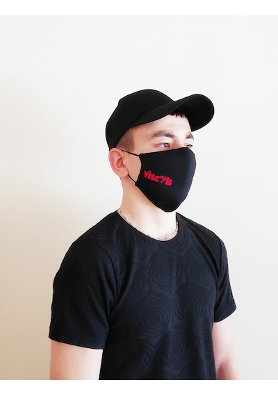 Viscoli Nano Yıkanabilir Maske + Oturma Simidi Minderi Siyah