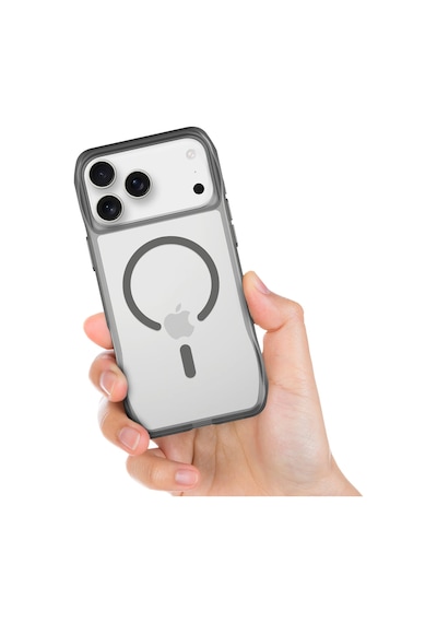 Buff Apple Uyumlu iPhone 17 Pro Max Magsafe Octa Shield Kılıf Koyu Gri