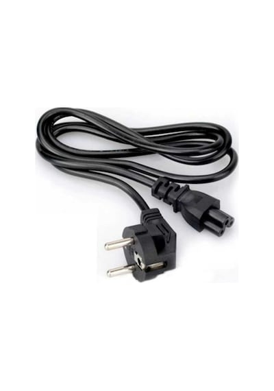 1.5 Metre Pc Mönitör Fişi 3x0,75 Mm 3 Pin Yonca 220v 10a Adaptör Laptop Yazıcı Power Güç Kablosu