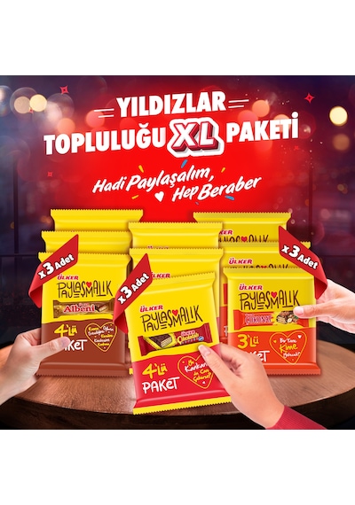 Ülker Yıldızlar Topluluğu Çikolata Paketi XL