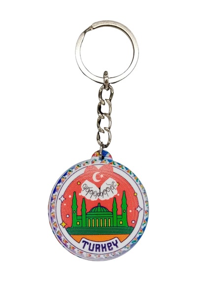 Türkiye Temalı Anahtarlık Kapak Açacak
