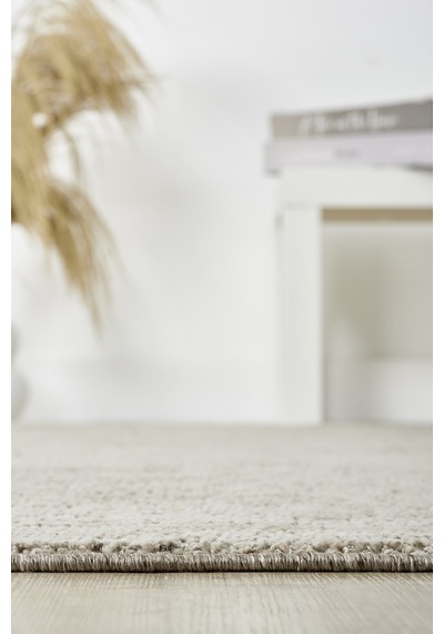 Mariesse Home Wool Serisi Bukleli Yumuşak Dokulu İskandinav Dokuma Halı 1087-gri
