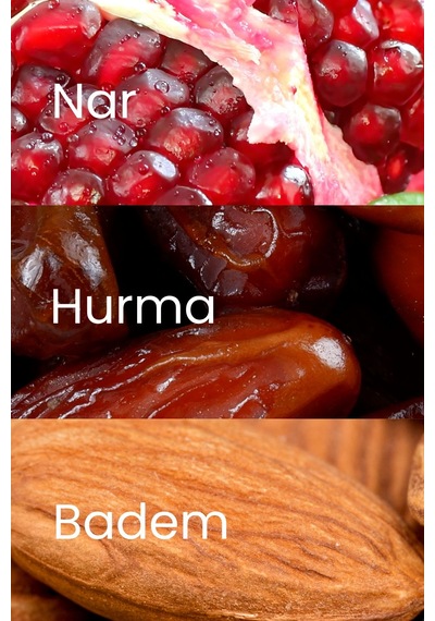 Narlı & Bademli Hurmalı Protein Bar 55gr 2xbar X3 Adet