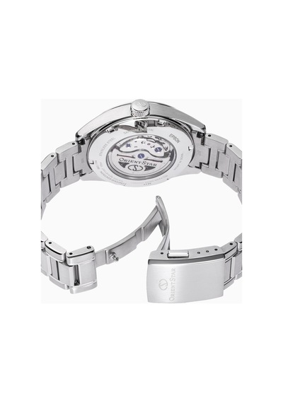 Orient Star Limited Edition Re-bx0009b00b Kurmalı Otomatik Çelik Gri Siyah Kadran 10 Atm 40 Mm Erkek Kol Saati Gri