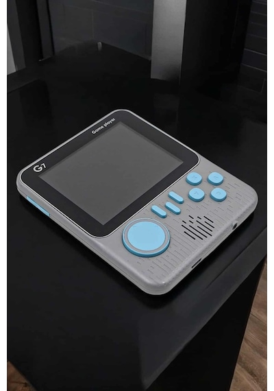 Mini Atari El Atarisi 3.5 İnç Ekran Çift Konsol 666 Adet Retro Oyun Gameboy El Atarisi