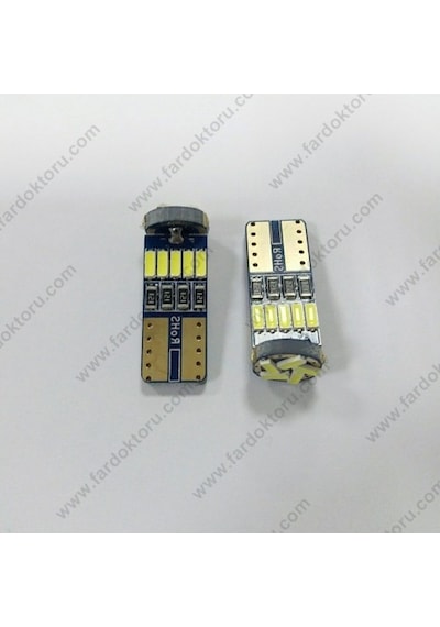 Fardoktoru T10 Dipsiz Led Park Ampulü 5000K Soft Beyaz 15Smd W5W N11.2811