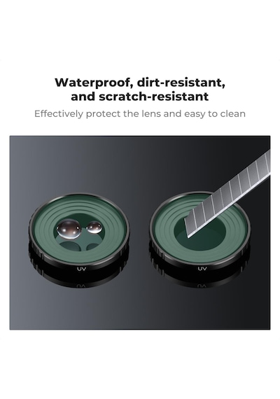 K&f Concept Uv Filtre Djı Osmo Action 4/5 Pro Uyumlu