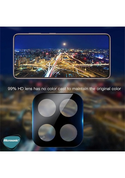 Samsung Galaxy M33 Kamera Lens Koruma Camı V2 Siyah Galaxy M33 İle Uyumlu Ekran Koruyucu Diğer