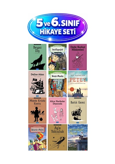 Ortaokul 12 Kitap Set Petey Sessizliğin Sesi