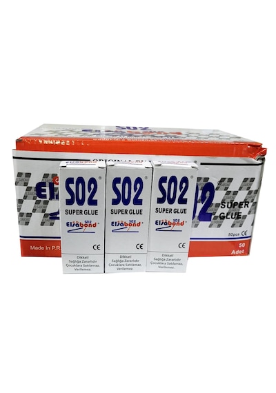 Elsabond S02 Japon Yapıştırıcısı 20gr 3 Adet
