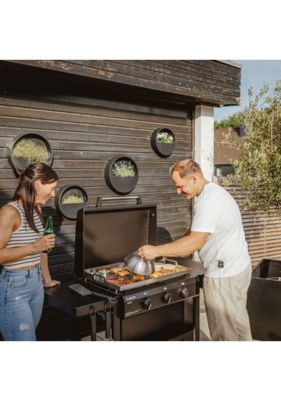Amaro 3 Gazlı Plancha 9,6 Kw Siyah