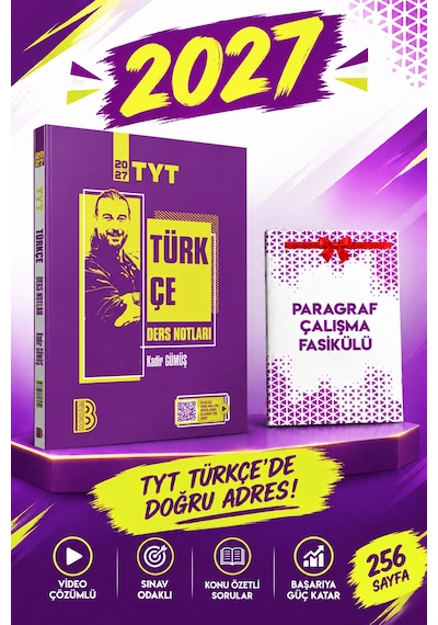 Benim Hocam Yayınları 2027 Tyt Türkçe Ders Notları