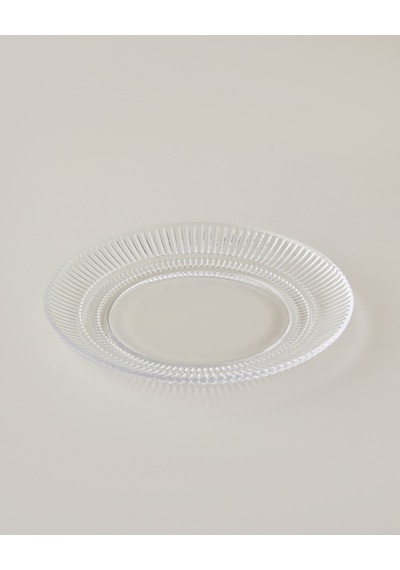 English Home Lucent Cam Pasta Tabağı 20 Cm Şeffaf