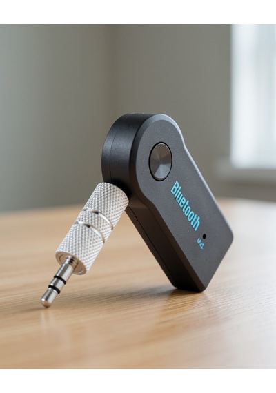 Bluetooth Aux Araç Kiti, Tüm Cihazlara Uyumlu, Siyah