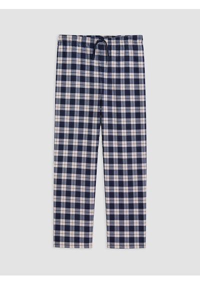LC Waikiki Lc Waıkıkı Gri Regular Fit Ekose Erkek Pijama Alt