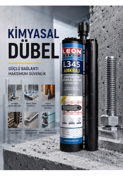 Kimyasal Dübel 345 Ml Beyaz