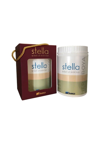 Stella Akrilik Dönüşüm Boyası Beyaz 1 Kg Diğer