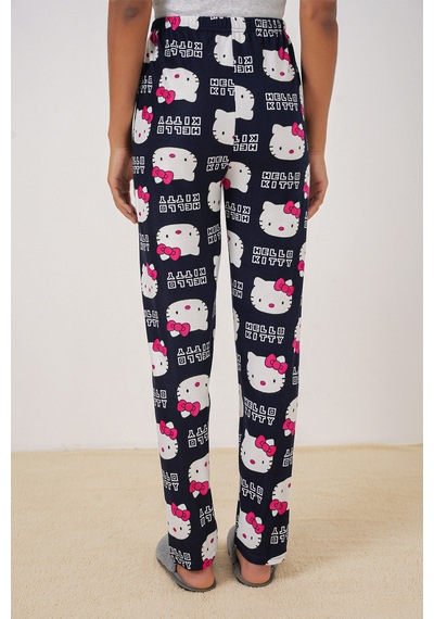 Bigdart 4323 Desenli Pijama Altı - A. Lacivert