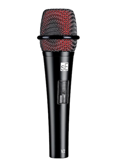 Se Electronics V2 Switch Cardioid Dynamic Handheld Vocal Mikrofonu Siyah