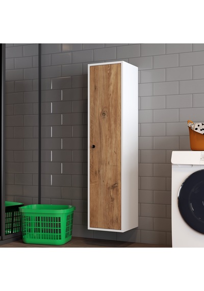 Mila Banyo Kileri Çok Amaçlı Dolap Banyo Dolabı Duvara Monte Beyaz&ceviz Beyaz - Atlantik Çam Mila Banyo Kileri Çok Amaçlı Dolap Banyo Dolabı Duvara Monte Beyaz&ceviz Beyaz - Atlantik Çam