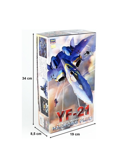 Hasegawa 11 65711 1/72 Ölçek, Yf-21, Macross Serisi, Bilim Kurgu Plastik Model Kiti-51503
