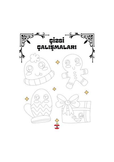 Okul Öncesi Kolaydan Zora Çizgi Çalışmaları Yaz-sil Kitabı