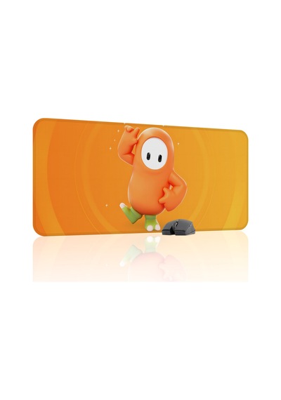 Fall Guys Kaymaz Dikişli Kauçuk Oyuncu Mousepad V2 - 90x40 Xxl Gaming Mouse Pad Fare Altlığı