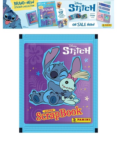 1 Paket Panini Stitch Süper Scrapbook Çıkartma Sticker