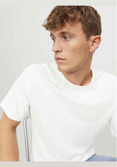 Jack & Jones Jjebasher Tee O-Neck Ss Noos Erkek Beyaz Tişört Beyaz Jack & Jones Jjebasher Tee O-Neck Ss Noos Erkek Beyaz Tişört Beyaz