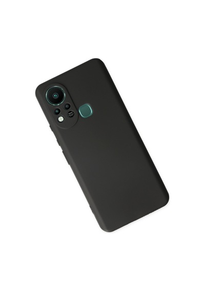 İnfinix Hot 11s Uyumlu Kılıf First Silikon - Siyah